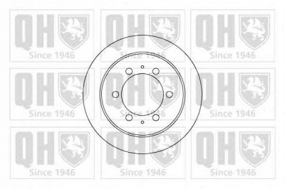 QUINTON HAZELL bdc5109 -  Тормозной диск